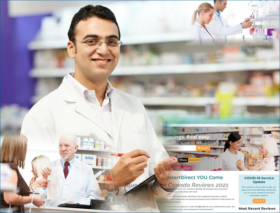 Blue Sky Drugs Canada Reviews – A Confusing Online Pharmacy With Fake